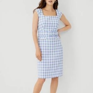 Ann Taylor Gingham Dress
